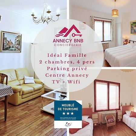 Le Family Lodge 2 Chambres 4 Personnes Classe 3 Etoiles Annecy Eksteriør billede